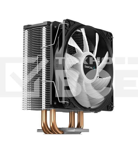 Кулер для процессора DEEPCOOL GAMMAXX GTE V2 серебристый, 120 мм, алюминий/медь, 1650 об/мин, 27.8 дБ, 4 pin, 180 Вт, 157.5 мм