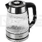 Чайник Centek CT-0013 стекло, 2200 Вт, 1.8 л, серебристый, фото2