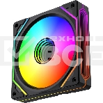 Вентилятор для корпуса Bloody BD-CF120ARGB5 LCD ARGB черный, 120 мм, 1600 об/мин, 26 дБ, 4 pin, фото4