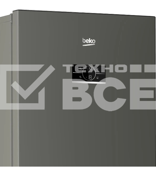 Холодильник Beko B3R0CNK362HG серый, двухкамерный, 220/100л, морозилка снизу No Frost