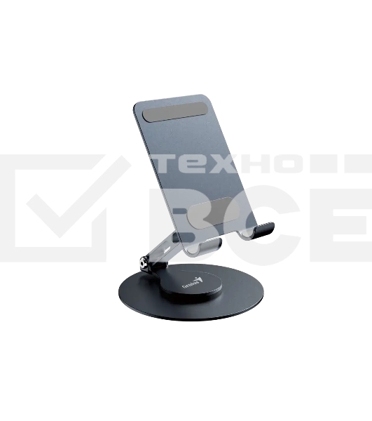 Подставка для смартфона Genius G-Stand M100 /алюминий/вращение 360°/складная конструкция/серый (31250022400)