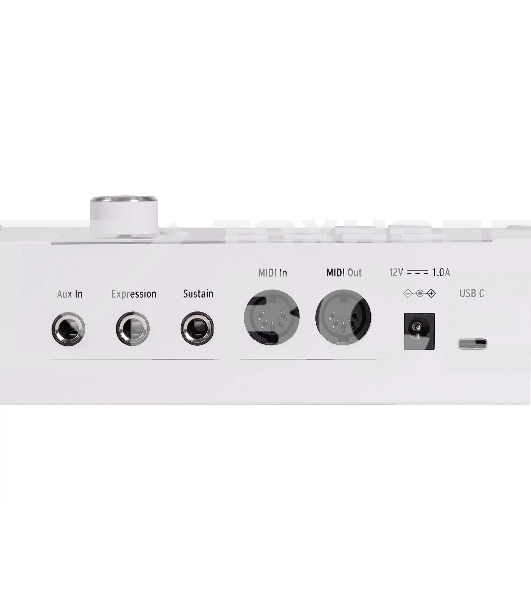 Клавиатура MIDI [231621] Arturia [KeyLAB 49 MK3 White] 49 клавиш, полувзвешенная механика, дисплей, 12 пэдов, 9 фейдеров, 9 поворотных регуляторов, 3 входа для подключения педалей, MIDI in/out, USB-C
