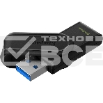 Флешка USB Kingston 64 Gb DataTraveler Exodia S DTXS/64 Gb USB 3.0 черный, фото 1