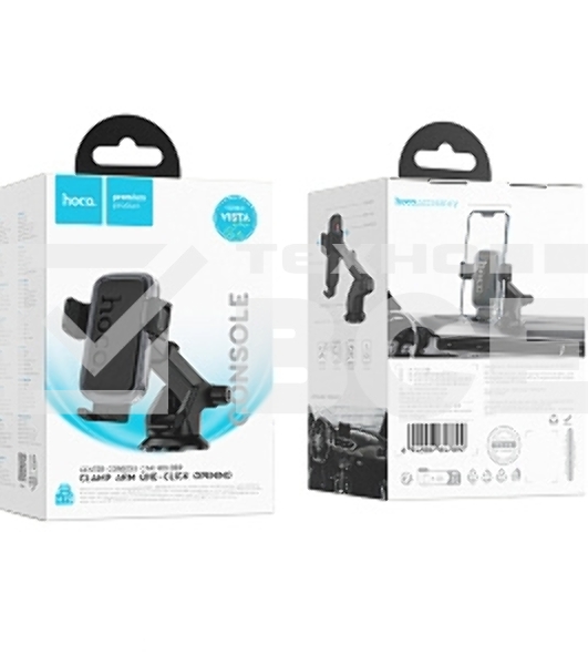 Автомобильный держатель HOCO (6942007647892) H79 4.5'-7.0' черный металлик