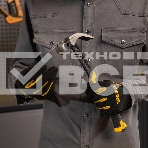 Молоток-гвоздодер Denzel 450 г, цельнокованый, боек с магнитом, двухкомп. обрезин. рук-ка, фото7