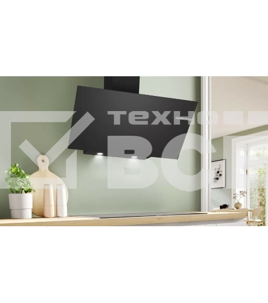 Вытяжка наклонная Bosch DWK96PJ60T черный, 60 см, 700 куб. м/ч, 71 дБ