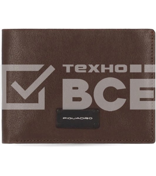 Кошелек мужской Piquadro Harper PU5760APR/TM темно-коричневый натур.кожа