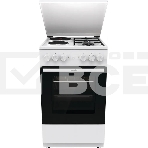 Плита комбинированная Gorenje GK5A12WG белый, конфорок 2 газовых и 2 электрических, духовка 68 л, 50 см x 85 см x 59.4 см, фото 1