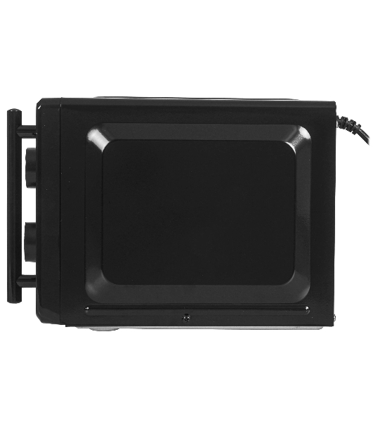 Микроволновая печь Delta DL-85L20 черный, 20 л, 700 Вт, переключатели - поворотный механизм