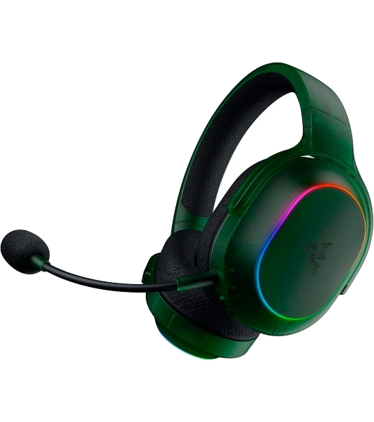 Гарнитура Razer Barracuda X Chroma Phantom Green Edition зелёный, беспроводная, Bluetooth, до 70 ч, подсветка