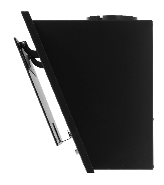 Вытяжка наклонная Elikor Коралл 60П-430-К3Д чёрный, 60 см, 430 м³/ч, 35 дБ