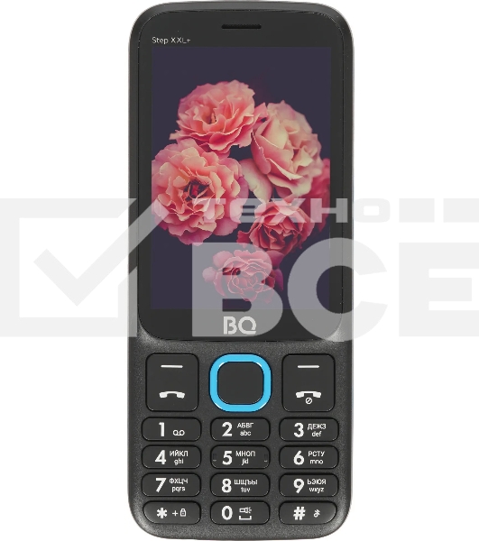 Мобильный телефон BQ 3590 Step XXL+ черный/синий