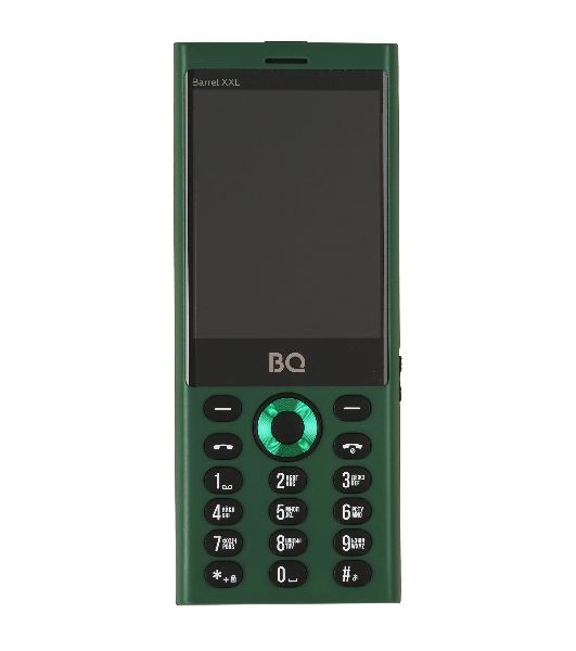 Мобильный телефон BQ 3598 Barrel XXL зеленый/черный