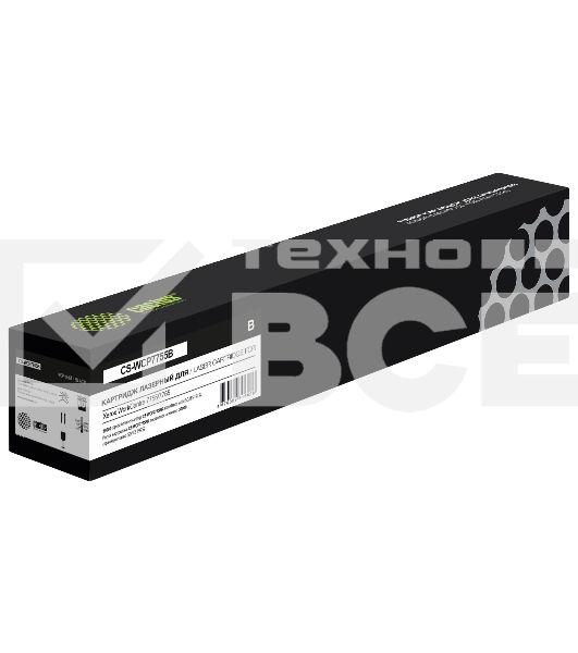 Картридж лазерный Cactus CS-WCP7755B 006R1403 черный (30000стр.) для Xerox WC7755/7765/77752