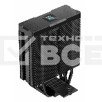 Кулер для процессора DEEPCOOL AG400 DIGITAL BK черный, 120 мм, алюминий/медь, 2100 об/мин, 31.6 дБ, 4 pin, 220 Вт, 152.7 мм, фото7