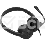 Гарнитура проводная с микрофоном Оклик HS-M500 черный 1.8м накладные оголовье (1900379), фото6