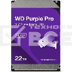 Жесткий диск Western Digital Purple PRO WD221PURP 22TB 3.5
