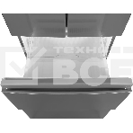 Холодильник Hyundai CM40043F нержавеющая сталь трехкамерный 224/113 л морозилка снизу, No Frost, Side by Side, фото8