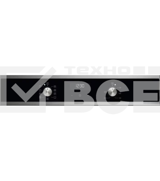 Духовой шкаф встраиваемый Electrolux EOF5H40BX черный/нержавеющая сталь