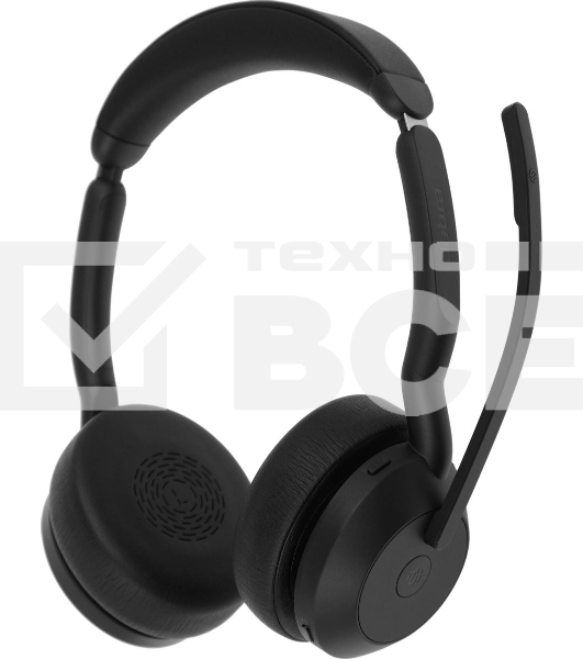 Гарнитура беспроводная Jabra Evolve2 55 Link380c MS Stereo, черный