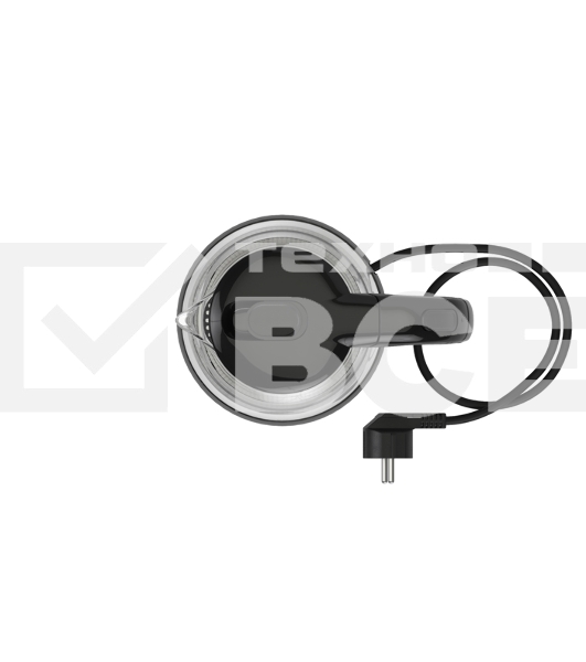 Чайник электрический Maxvi KE1741G черный