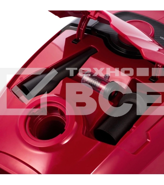 Пылесос Sharp ECKB19RR, красный/черный, 350/1900 Вт, уборка сухая, пылесборник мешок 2.3 л