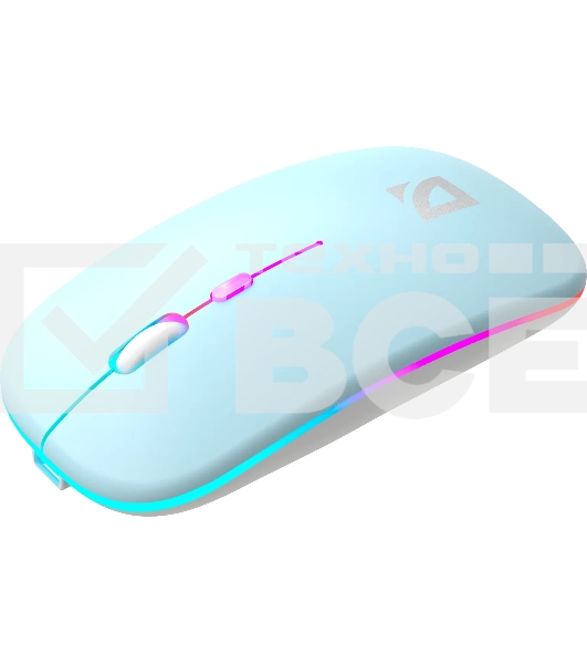 Мышь беспроводная Defender Coda MB-261 голубой, 1600 dpi, радиоканал, Bluetooth, USB, кнопки - 4