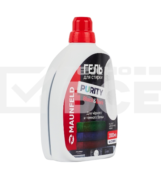 Гель для стирки Maunfeld Purity Black&Dark 3000 мл MWL3000PB