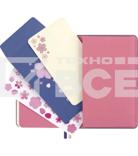 Блокнот Moleskine LIMITED EDITION SAKURA LESU08MM710 Pocket 90x140мм, обложка текстиль, 160 страниц, линейка, синий, 2025