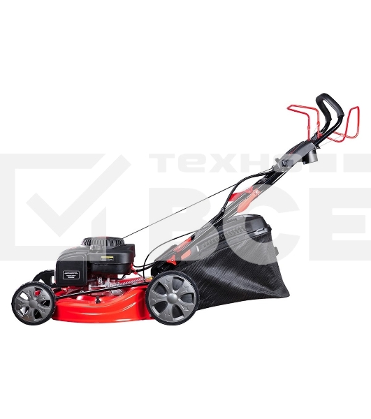 Газонокосилка бензиновая самоходная с электростартером FUBAG FPL 56 SM ES (4,3 л.с,4 тактный самоходна, ширина скаш 56 см, высота скаш мм 25-75, Мульчирование да, сборника, л 60) 46296