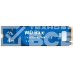 Накопитель SSD 4Tb WD Blue, NVMe, M.2 2280, PCI-E 4x4 R/W - 5500/5000 Mb/s, фото 1