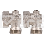 Набор нижнего подключения Royal Thermo угловой раздельный 3/4х3/4ЕК, фото2