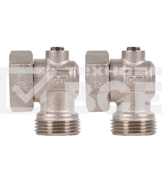 Набор нижнего подключения Royal Thermo угловой раздельный 3/4х3/4ЕК