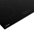 Варочная панель Monsher MHI 6101, индукция, High-Tech, 59 см, 9 уровней мощности, блокировка управления, автоматическое отключение, таймер, Booster, сенсорное управление, черный, фото4