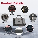 Сумка для инструментов Deli DL430901 Black Edition, фото8