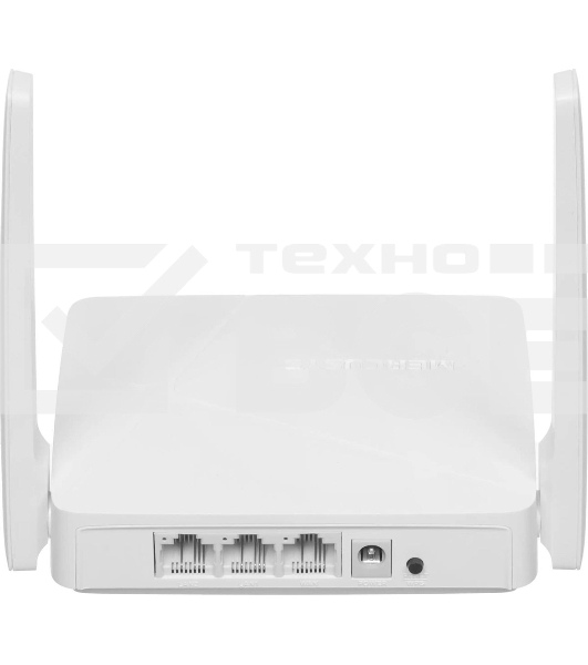 Роутер Mercusys MR20 AC750 Dual-Band Wi-Fi RouterSPEED: 300 Mbps at 2.4 GHz + 433 Mbps at 5 GHzSPEC: 2× Fixed External Antennas, 2× 10/100 Mbps LAN Ports, 1× 10/100 Mbps WAN PortFEATURE: Router/Access Point Mode Mode, WPS/Reset Button, IPTV, IPv6, Parental Controls