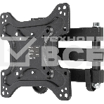 Кронштейн для телевизора Hama R1 118155 черный, 19'-48' макс. 25 кг, настенный, поворотно-выдвижной и наклонный, фото10