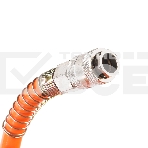 Шланг Patriot пневматический армированный RPH 15 (длина 15 м, диаметр 10х16, раб/макс давление 20/60 бар, мин/макс температура -35/70С, быстросъем рапид), фото4