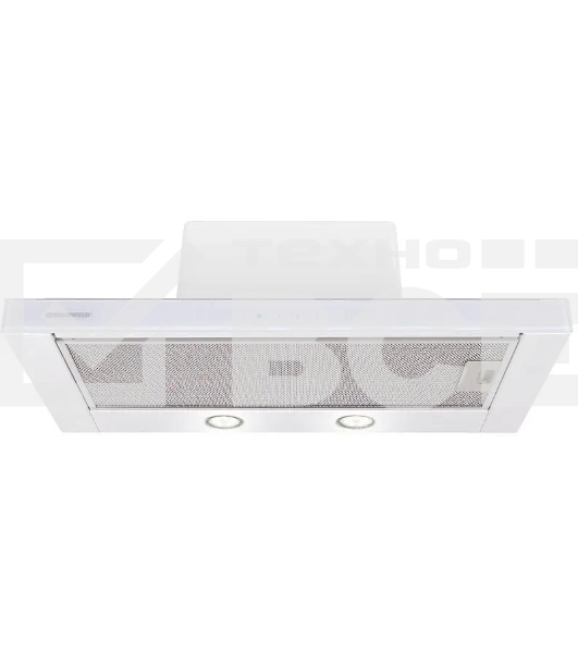 Вытяжка встраиваемая Maunfeld Ouse Touch Glass 60 белый, 60 см, 750 куб. м/ч, 48 дБ