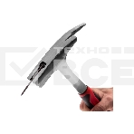 Молоток кровельщика Matrix 600 г, цельнометаллический, двухкомпонентная рукоятка, фото6