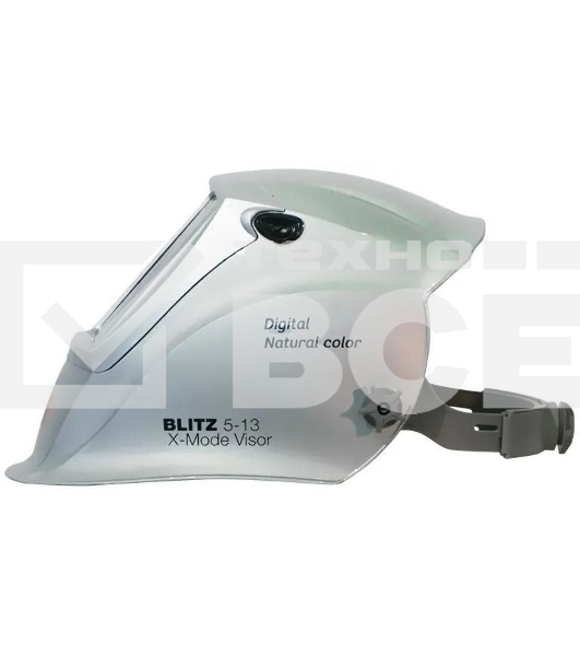 Маска сварщика 'Хамелеон' с регулирующимся фильтром BLITZ 5-13 Visor Digital X-MODE Natural Color