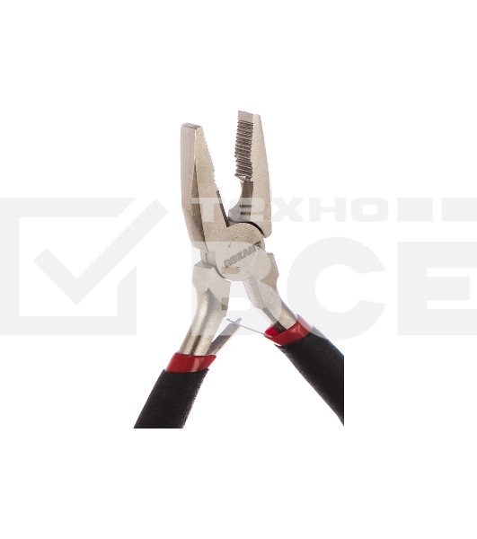 Плоскогубцы Rexant 12-4601 Мини 120 мм, никелированные, авторазжим, обливные рукоятки