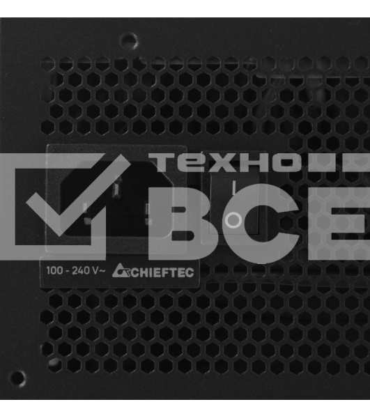 Блок питания Chieftec Polaris PPS-650FC, 650Вт, 80 PLUS Gold, 120мм, модульный, черный