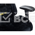 Кресло игровое Zombie 51 черный Light-20 крестов. пластик, фото3