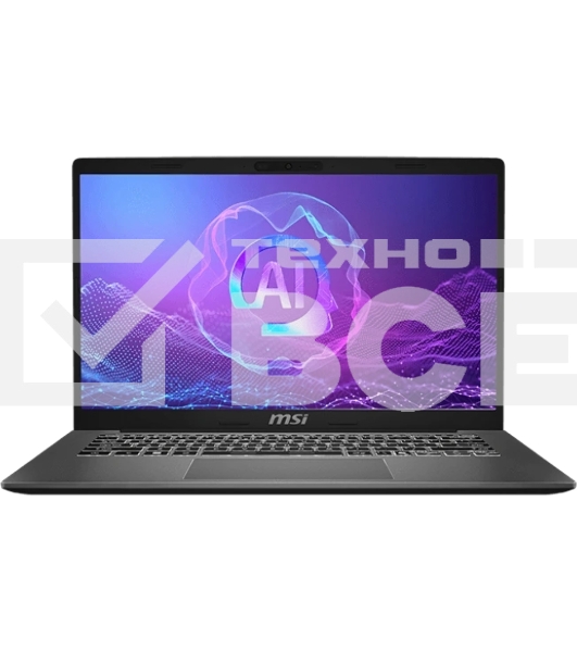 Ноутбук MSI Modern A14 AI+ F3HMG/14'/IPS/AMD Ryzen AI 5 330/16GB/512GB SSD/AMD Radeon Graphics/Windows 11 Pro/серый/1.5kg