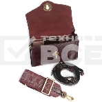 Сумка женская The Bridge Irene 04520501/YF бордовая натур.кожа, фото5