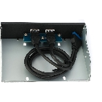 Планка USB 3.0 на переднюю панель 5.25' Gembird FP5.25-USB3-2A, USB, 2xUSB-A 3.0, USB, фото5