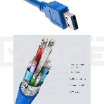 Кабель AM/AF USB3.0 0.5m VCOM удлинитель USB 3.0, VUS7065-0.5M, фото4