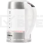 Чайник электрический Hyundai HYK-S5807 1.7л. 2200Вт белый/серебристый (корпус: стекло), фото3