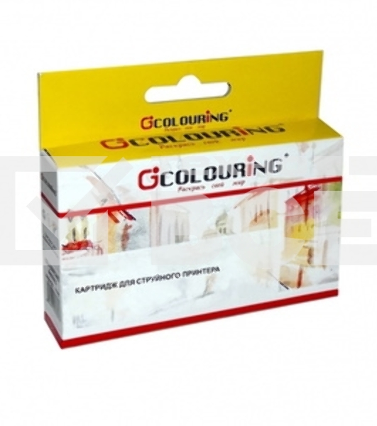 Картридж струйный Colouring CG-1284 Yellow пигмент для Epson S22/SX125/SX130/SX420W/SX425W/Office BX305F/BX305FW